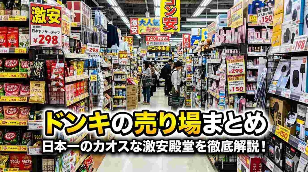 ドンキの売り場はどこ？商品コーナーの場所や探し方・店内売り場を徹底解説！
